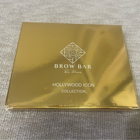 *NIB* GOLD Brow Bar by Reema Hollywood Icon Face Kit in Drama Queen Palette - Picture 3 of 9
